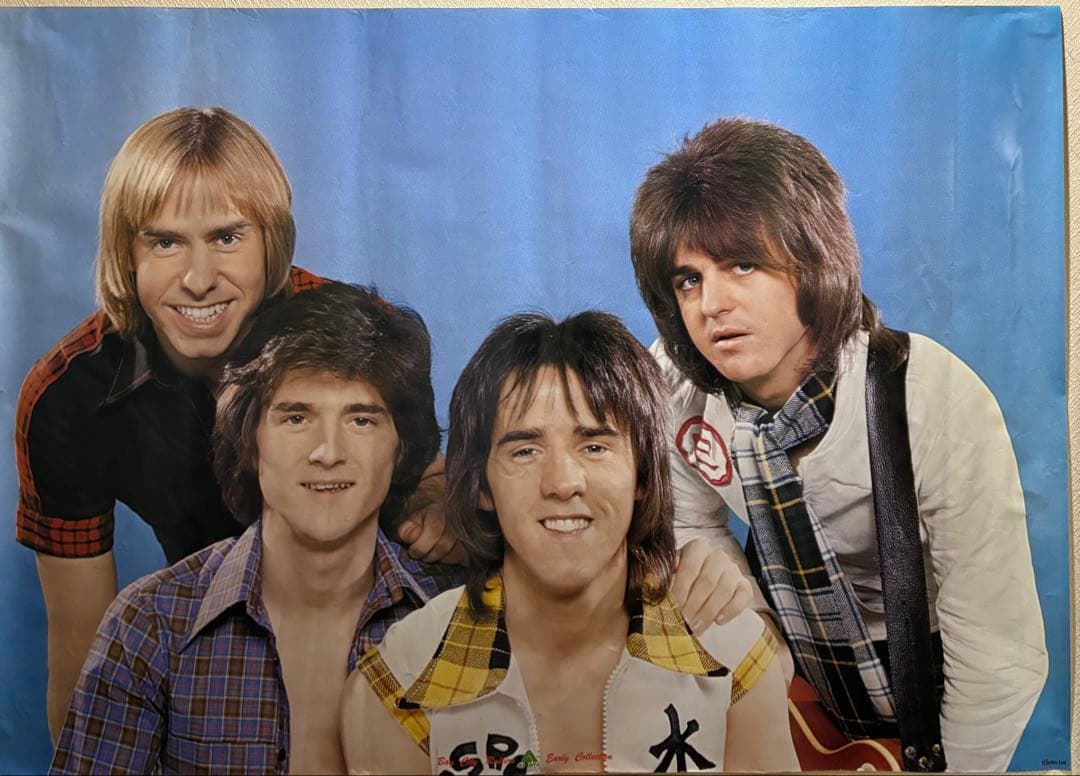 激レア特大ポスター　ベイ・シティ・ローラーズ 希少アーリー・コレクション 非売品