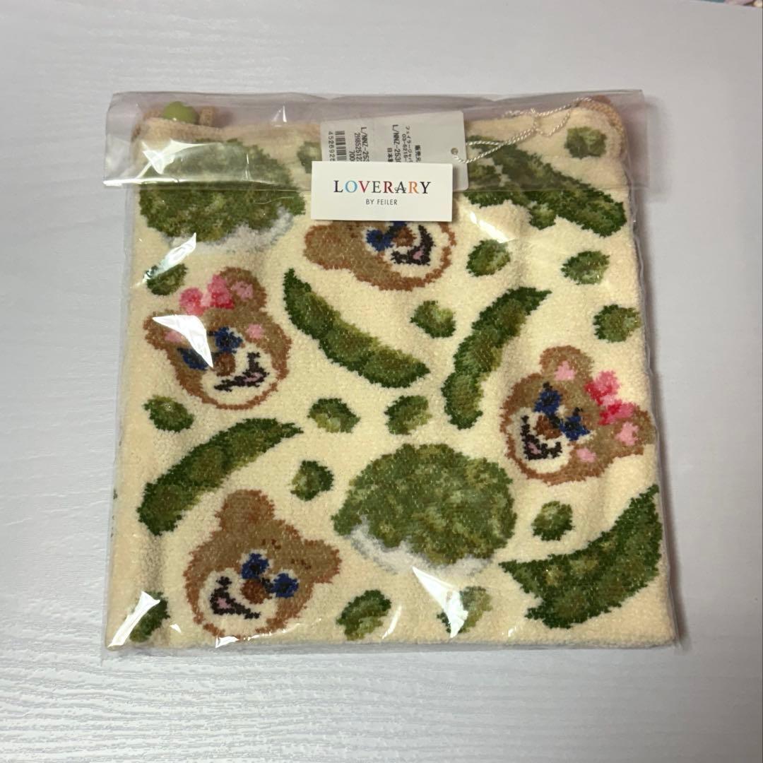 正規品 フェイラー 仙台限定 ニコニナズンダッチャ ずんだ 巾着