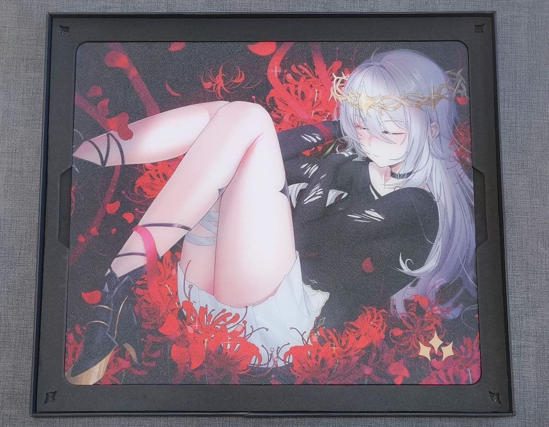 し*ん様 AimStar 花葬 ガラスマウスパッド