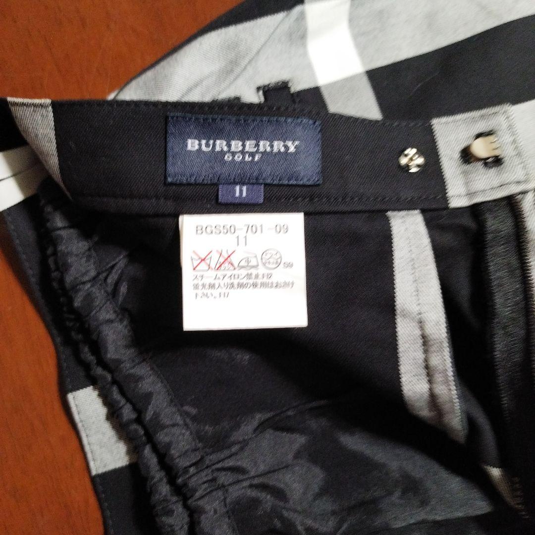 BURBERRY GOLF チェック柄 タイトスカート 黒・白・グレー　正規品