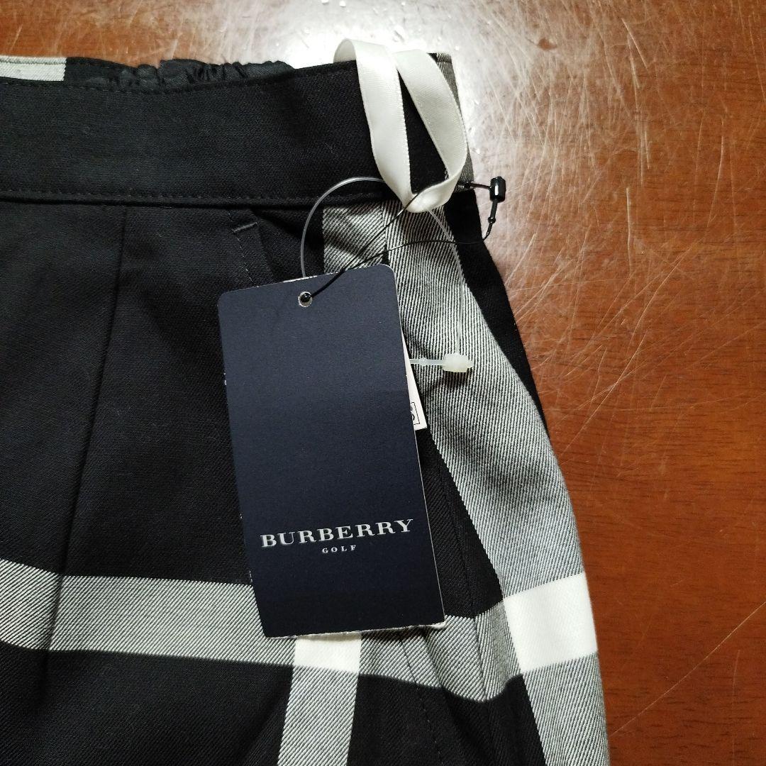 BURBERRY GOLF チェック柄 タイトスカート 黒・白・グレー　正規品