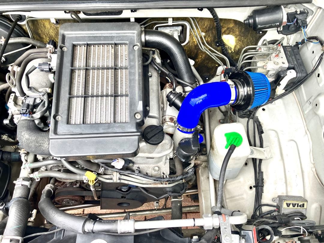 ジムニーJB23W ハイレスポンスパワークリーナー シリコン製メクラキャップ