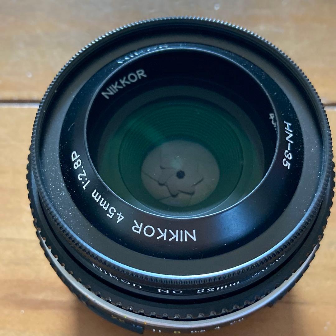 NIKON NIKKOR 45mm F2.8 P パンケーキ レンズ