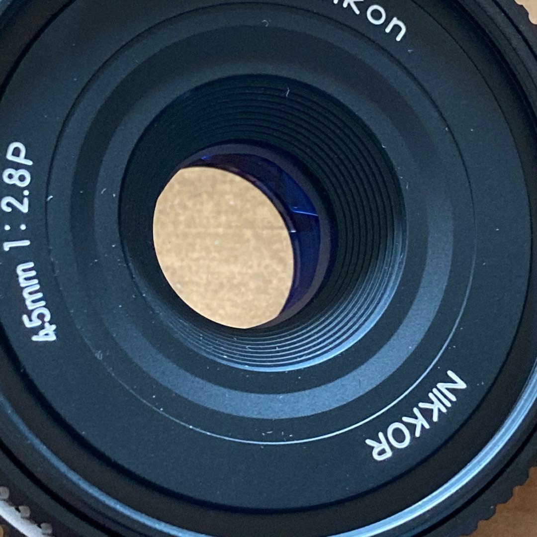 NIKON NIKKOR 45mm F2.8 P パンケーキ レンズ