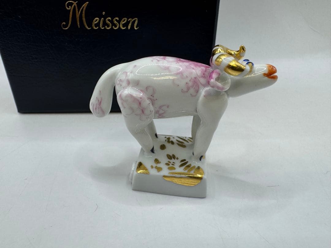 極美品 Meissen マイセン 干支シリーズ 羊　ひつじ　フィギュリン