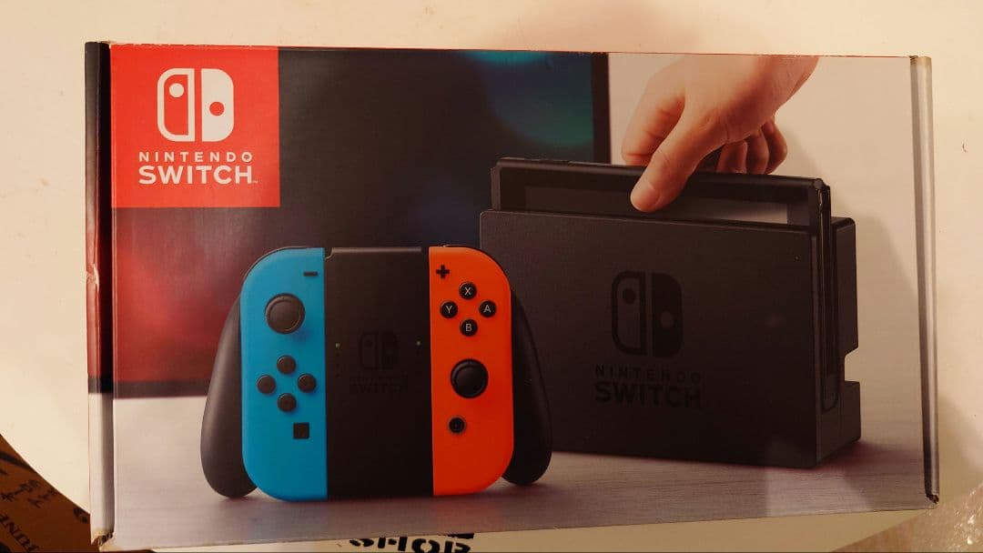 Nintendo Switch ニンテンドースイッチ ネオン 本体 箱付き