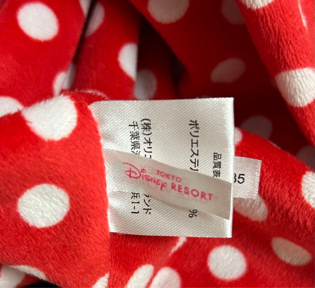 ディズニー マフラーキャップ ミニー ドット ファンキャップ 手袋