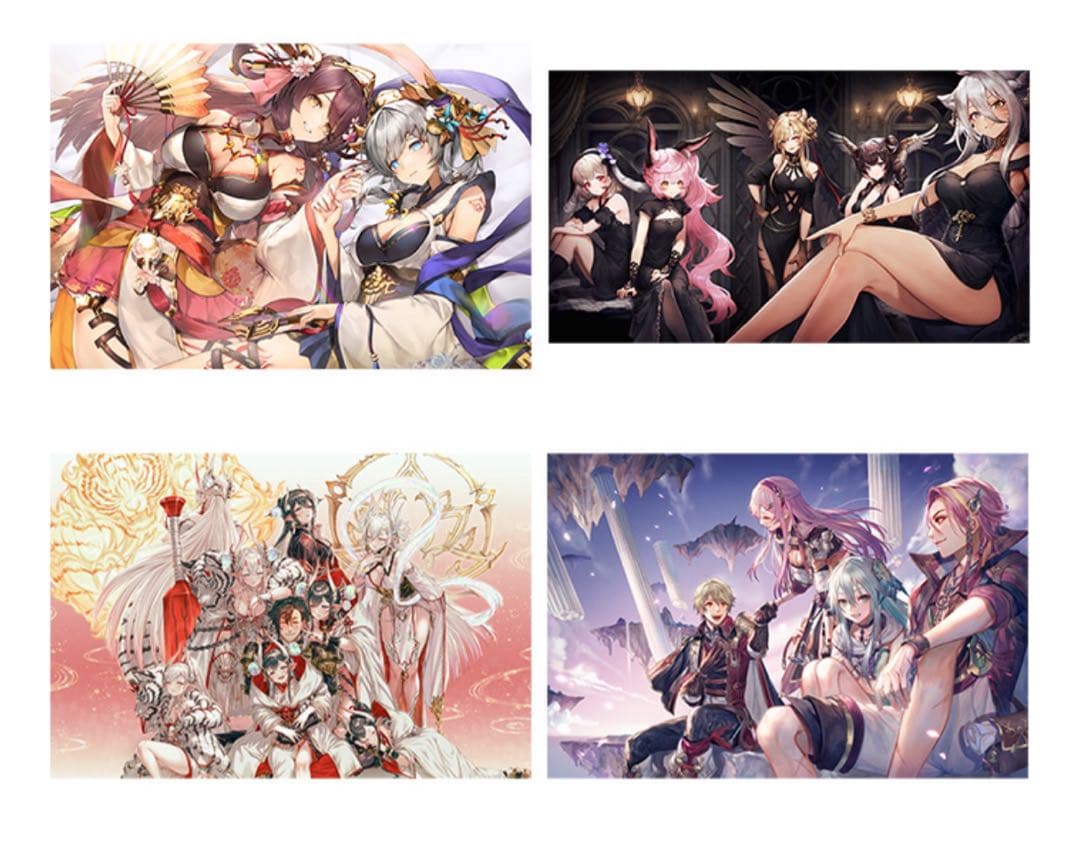 幻獣契約クリプトラクト クリアファイル24種コンプリートセット