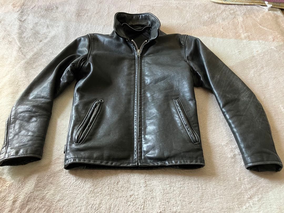 ショット　SCHOTT 廃盤　シングルライダース 152 襟付き