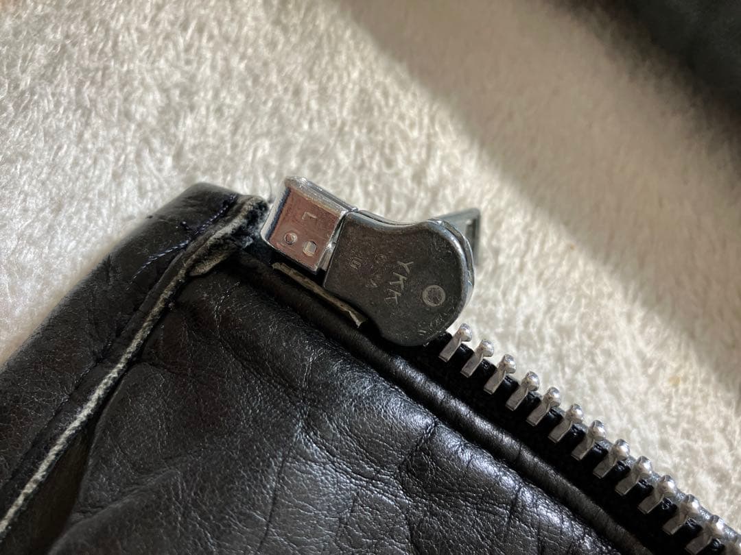 ショット　SCHOTT 廃盤　シングルライダース 152 襟付き