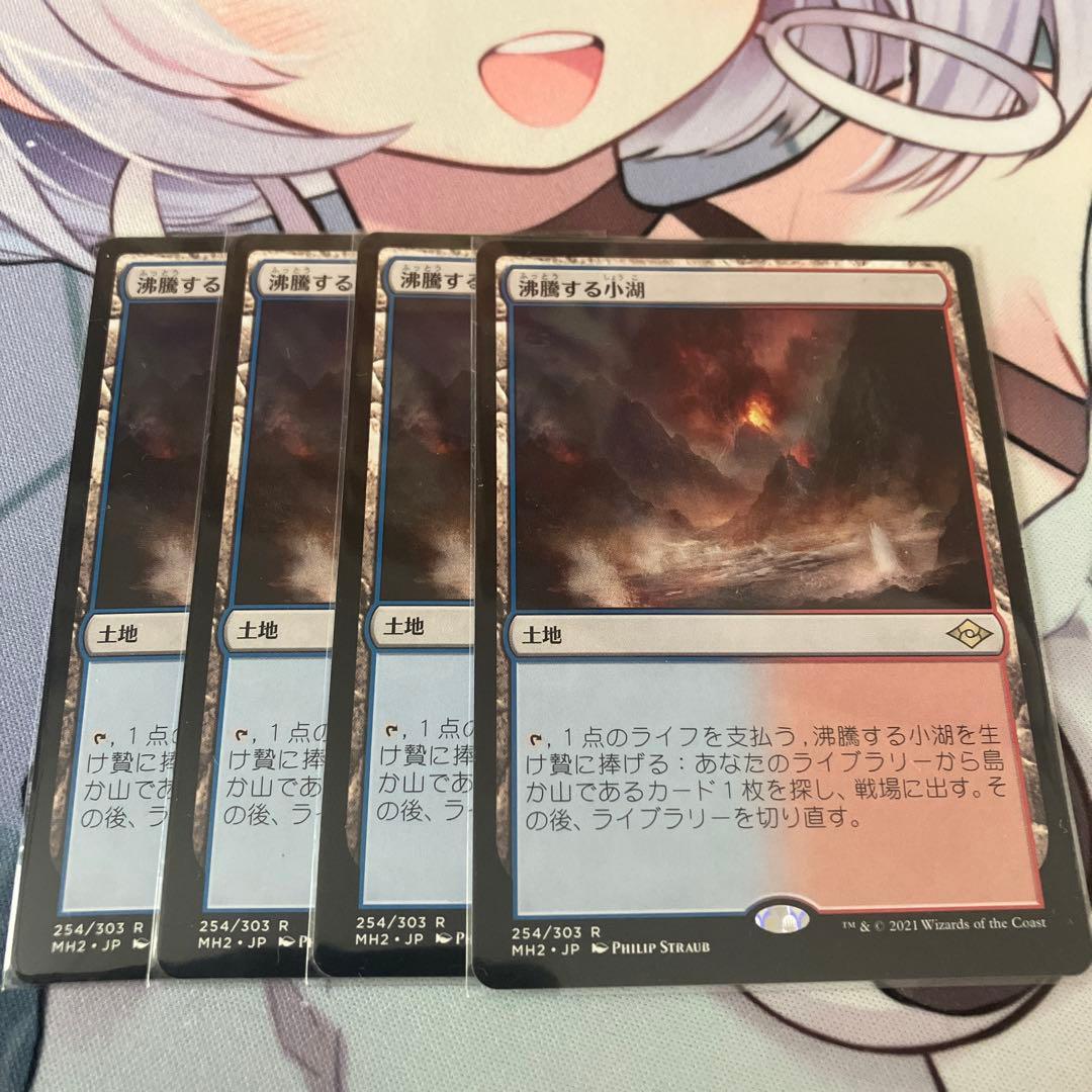 沸騰する小湖　日本語版　4枚セット