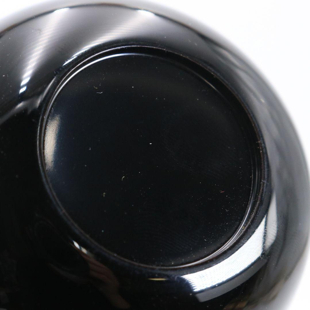 中川秀甫 おもだか蒔絵 中棗 茶道具 共箱　V921