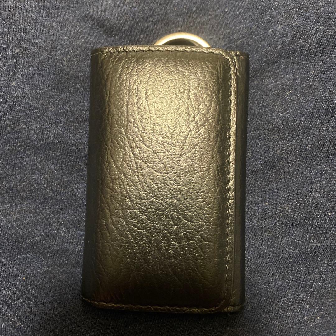 【美品】Maison Margiela ブラック レザー キーケース