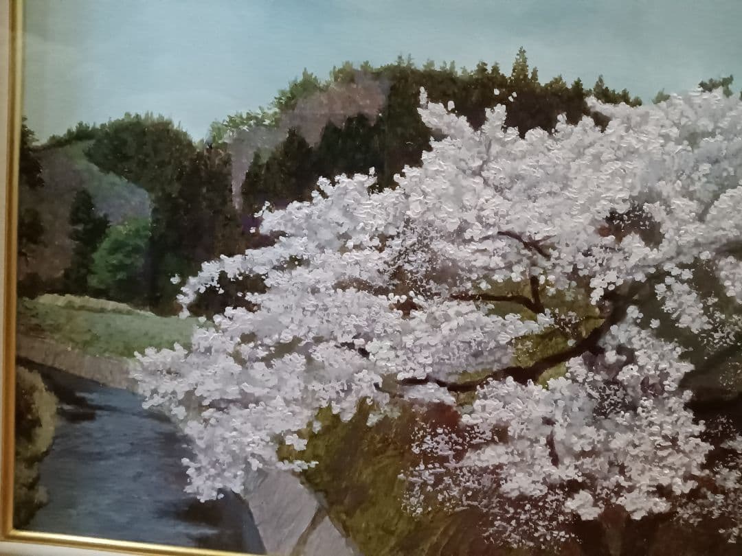 尤 勁東 (ヨウ ジンドン) 油彩画 「曙」 M10号