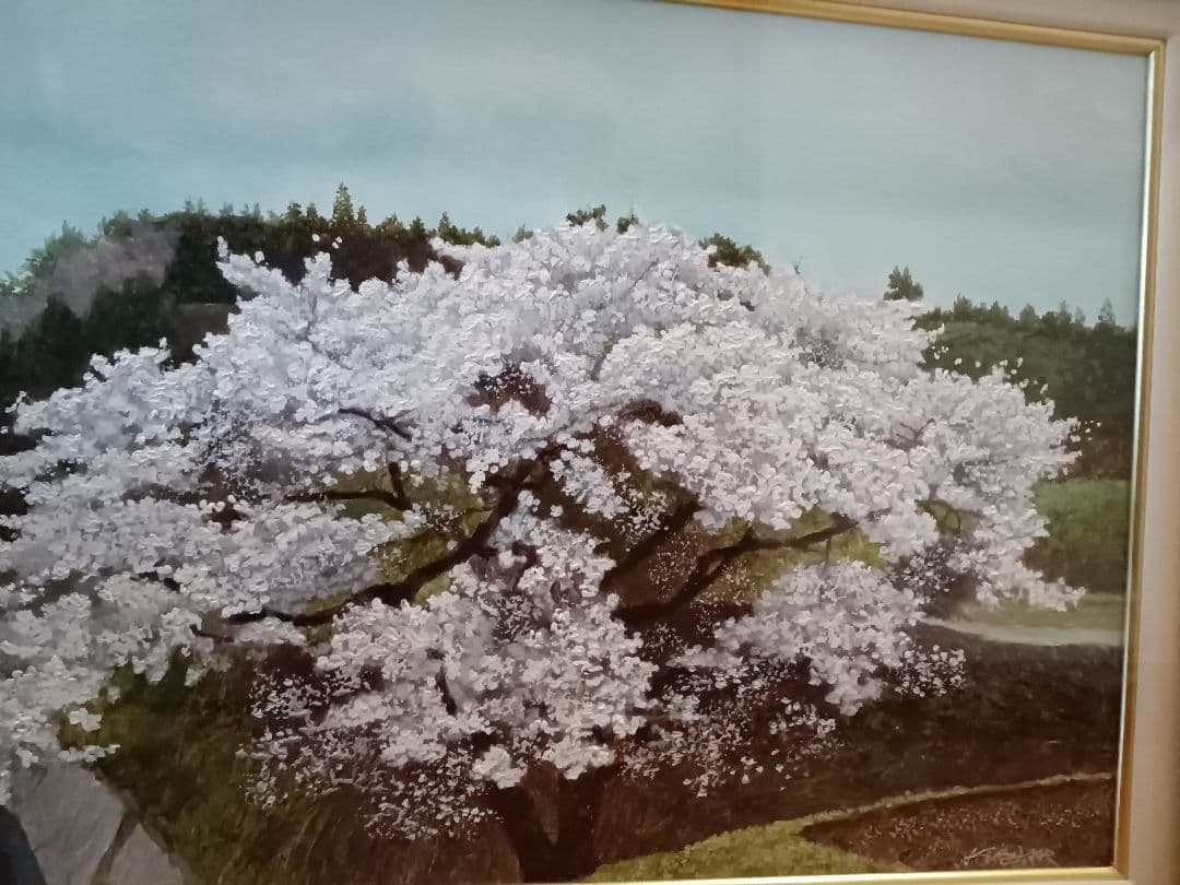 尤 勁東 (ヨウ ジンドン) 油彩画 「曙」 M10号