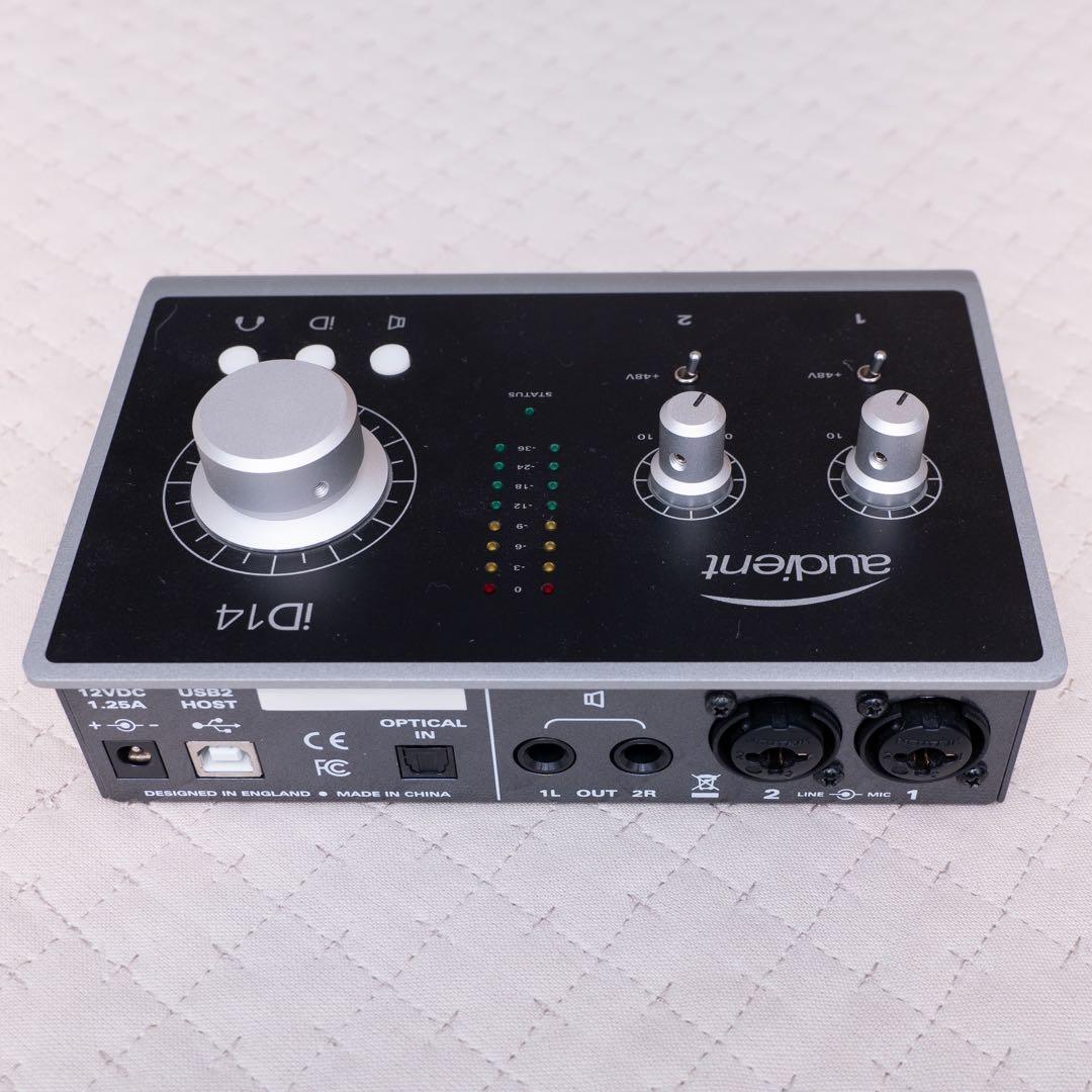 Audient ID14 ほぼ新品【店頭展示品】元箱•保証書付き