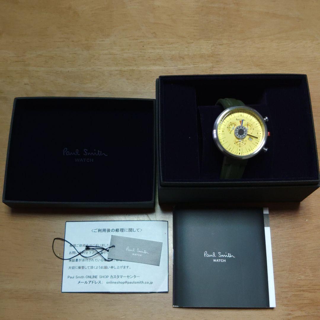 ポールスミス　クロノグラフ時計