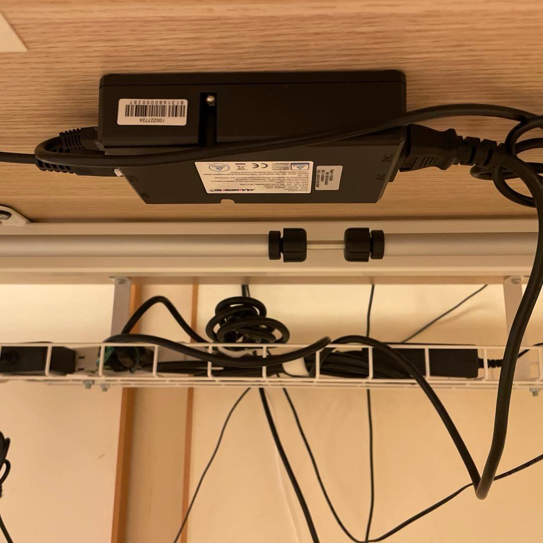 【6/21までの出品】電動昇降デスク ホワイト 120センチ×60センチ