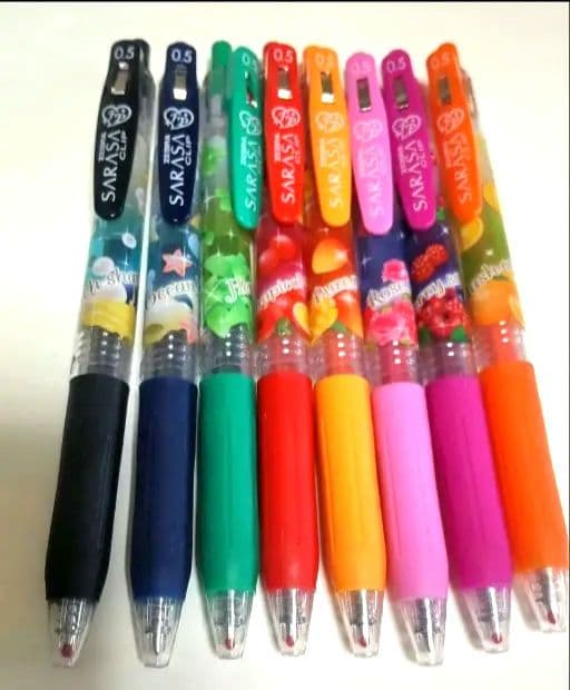 【新品・未使用】ゼブラ サラサクリップ フレッシュパラダイス 8本 香りつき