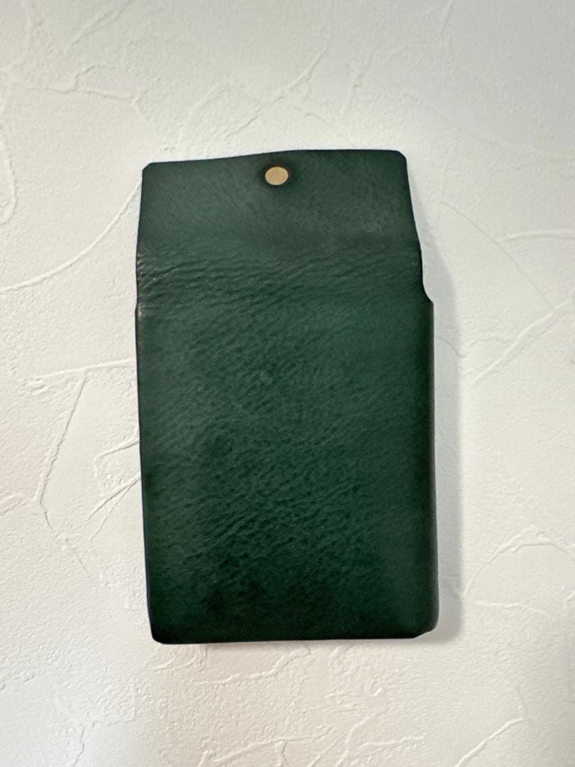 safuji　ミニ折り財布　グレイブルー