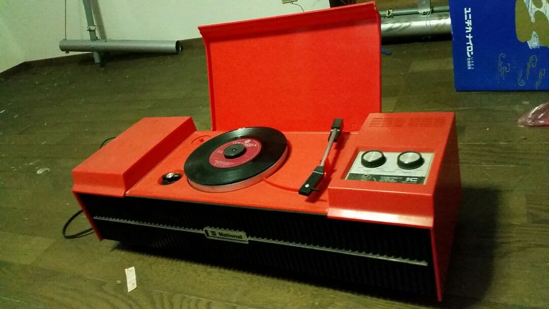 ナショナルsf-458 レコードプレーヤー