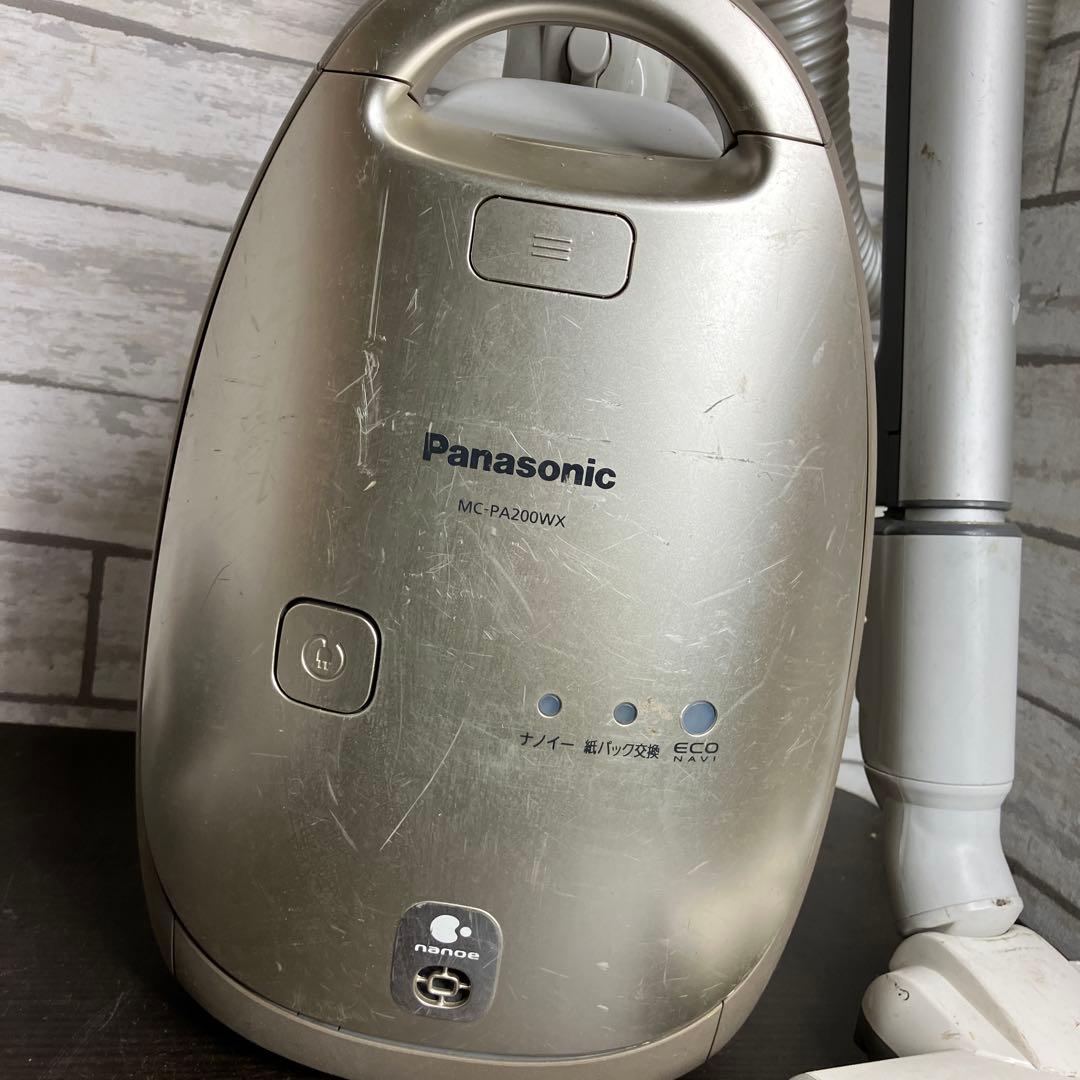 Panasonic 紙パック掃除機 MC-PA200WX