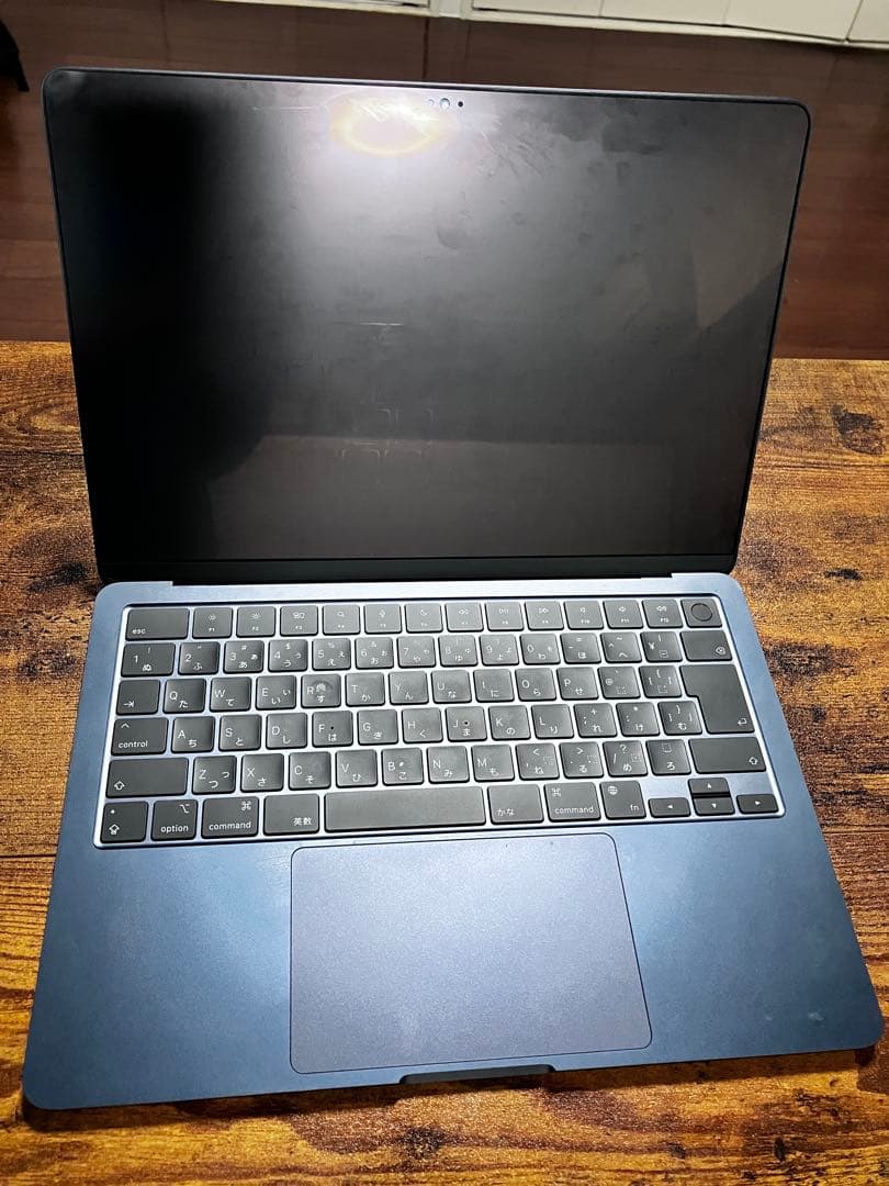 M2 MacBookAir 13インチ ミッドナイト 8GB 256G