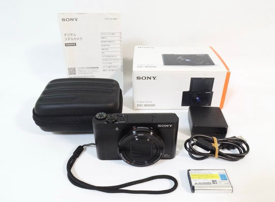 ◆箱・ケース付き◆ SONY ソニー Cyber-Shot DSC-WX500