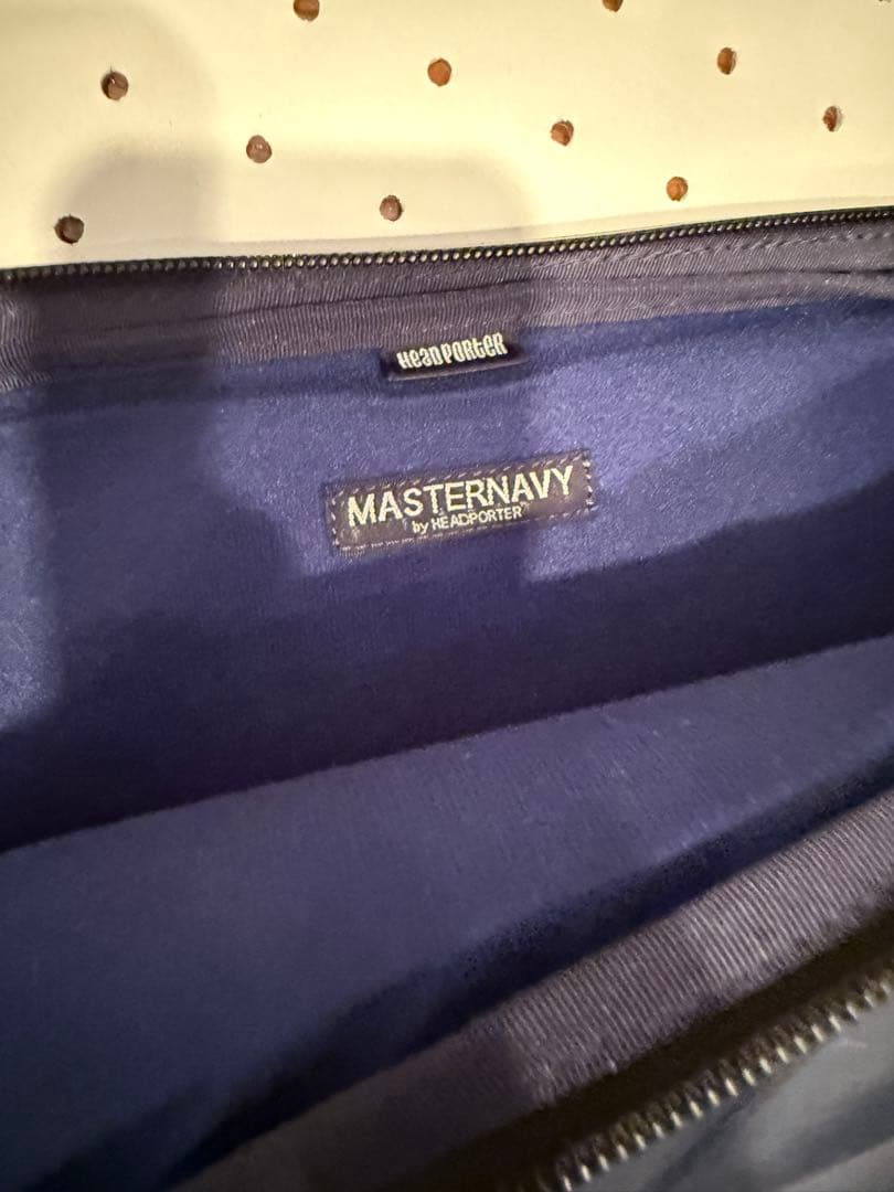 ヘッドポーター　マスターネイビー　ラップトップバック