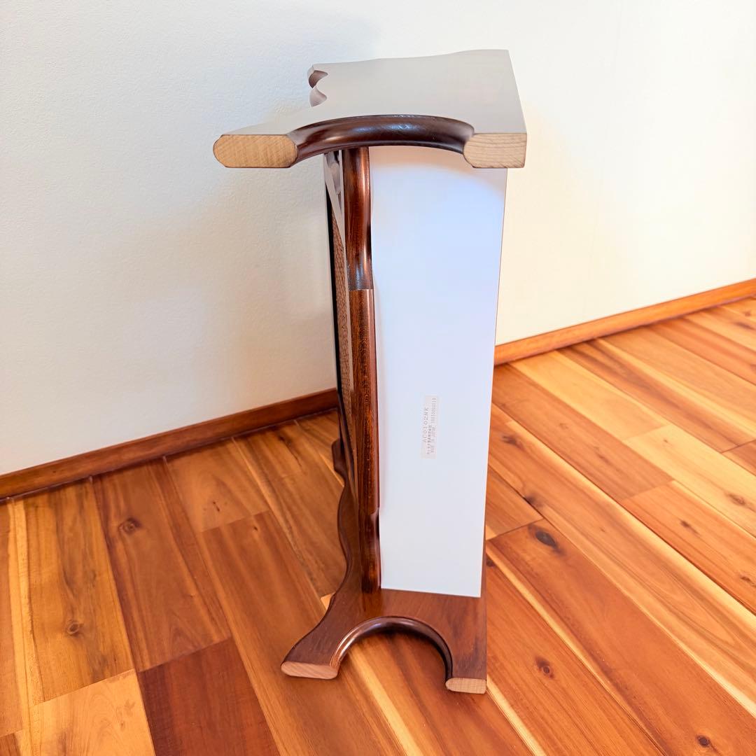 未使用品級　カリモク　マガジンラック　karimoku コロニアル