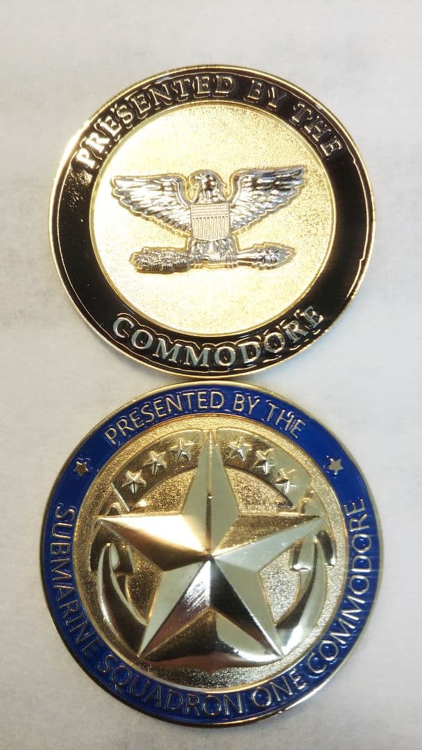 米海軍　第1潜水戦隊司令官／第12潜水戦隊司令官　チャレンジ