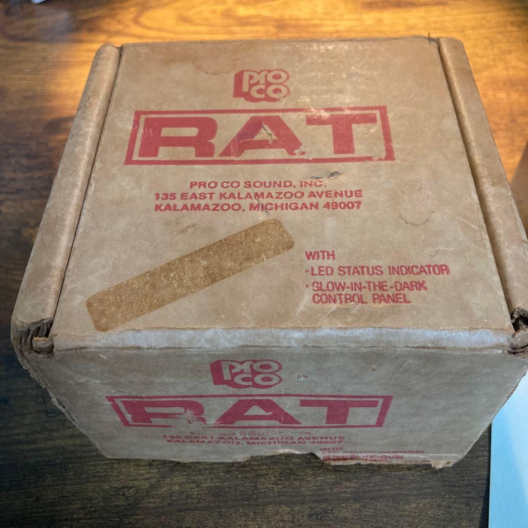 88年製　初期Proco RAT 2‼️モトローラ　LM308N ディストーション