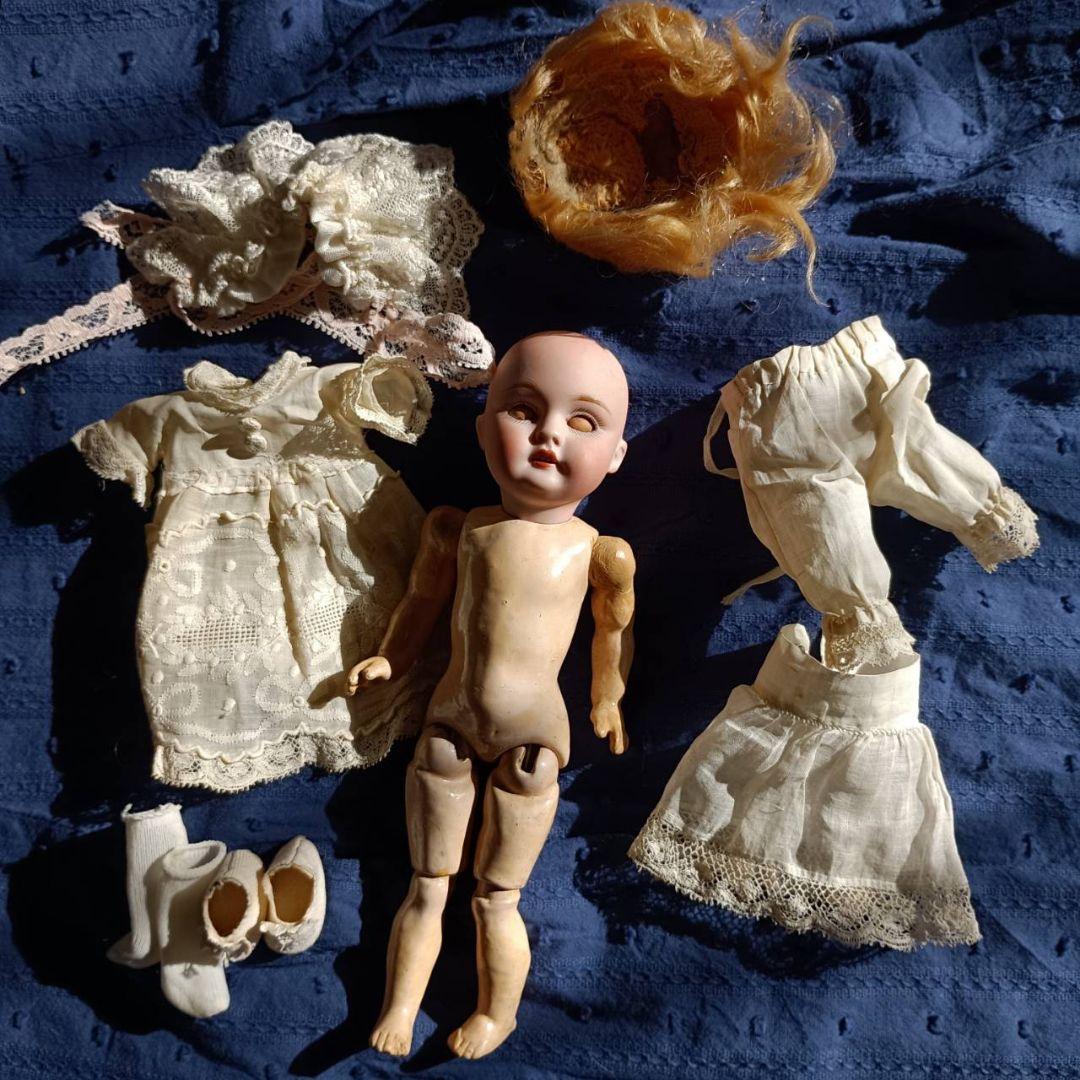 アンティークドール　ケストナー143 レアサイズ　約20cm