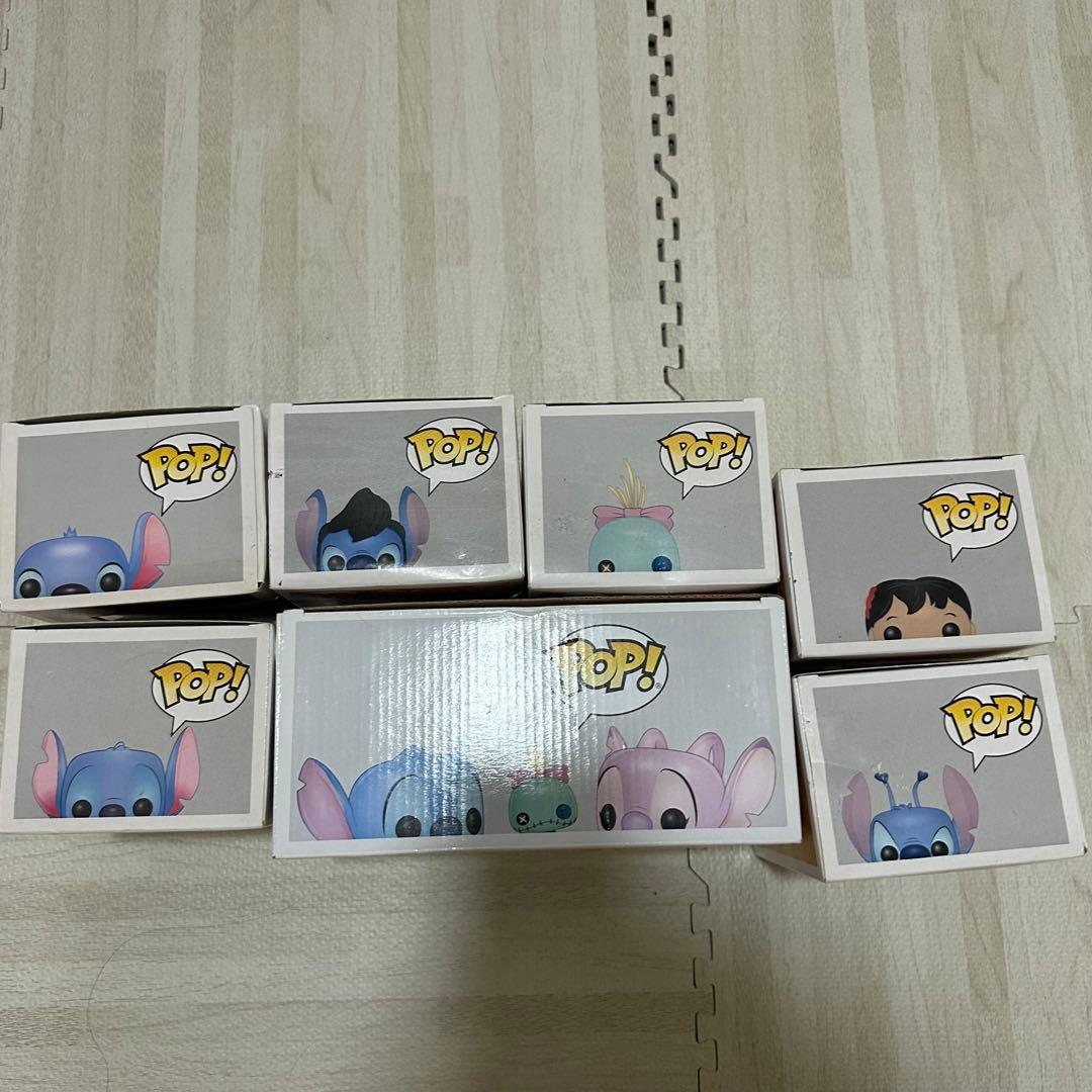 スティッチpopフィギュアセット