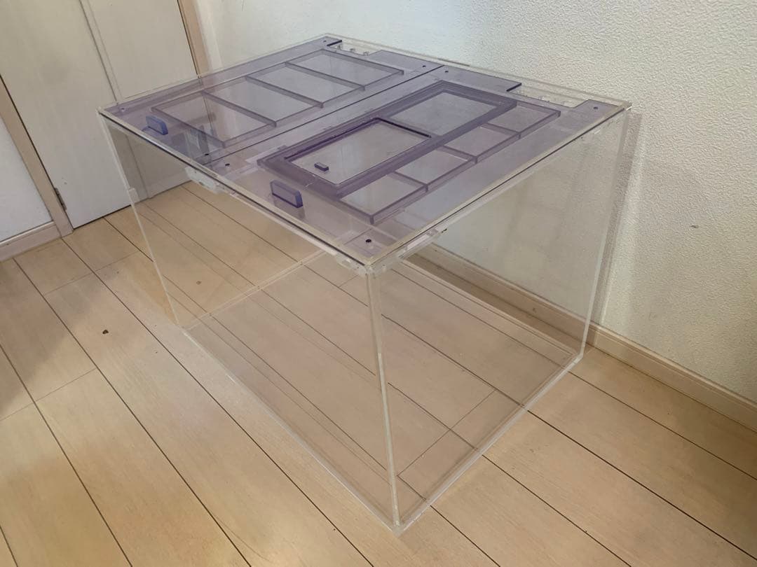 アクリル水槽 中型 蓋付き 高透明