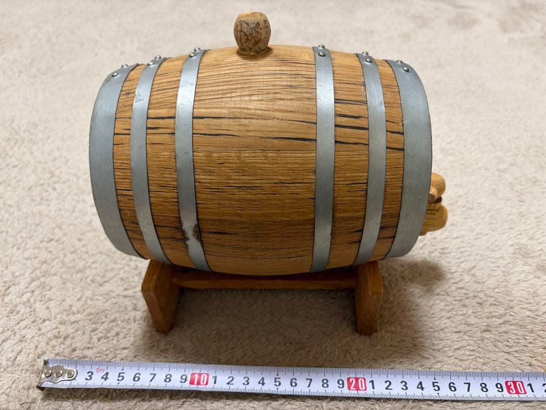 天使のミニ樽 2リットル（シルバー6本タガ）