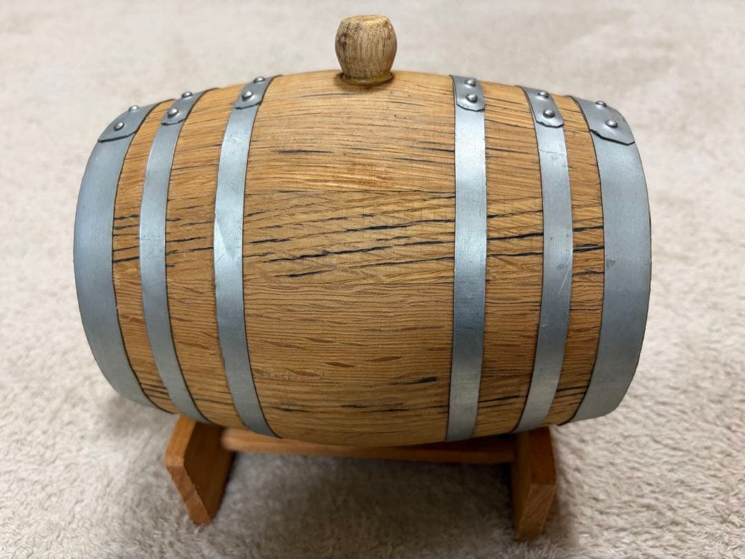 天使のミニ樽 2リットル（シルバー6本タガ）