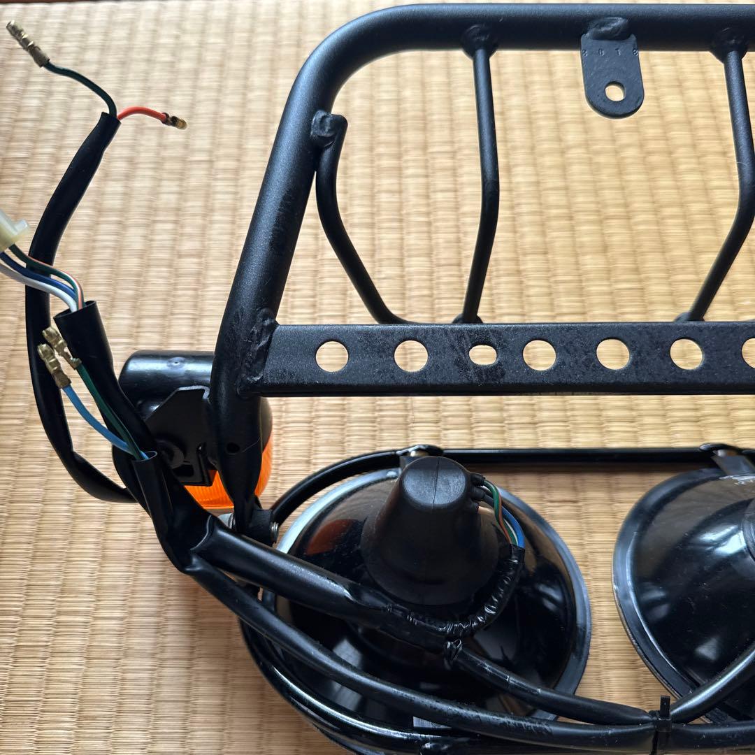 ズーマーAF58 純正ヘッドライト・ウィンカー・ステーセット