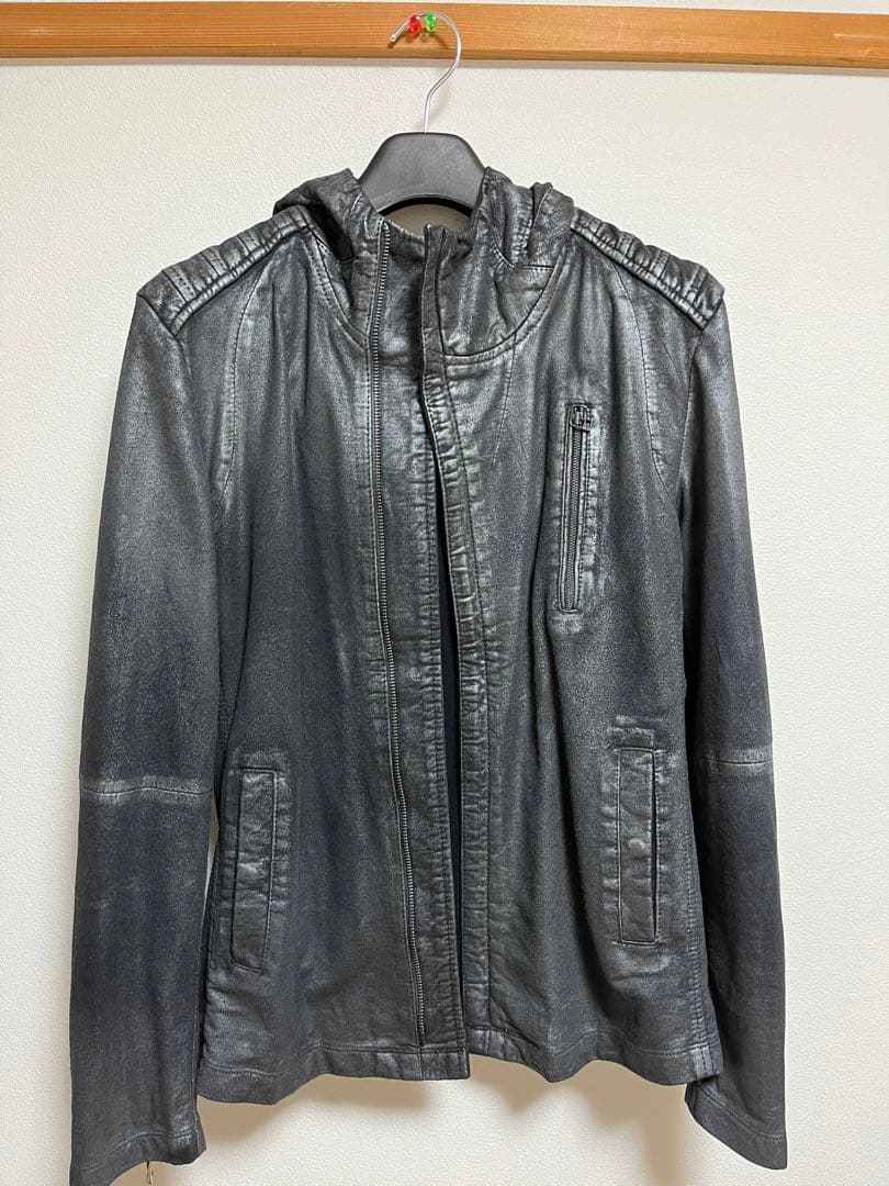 氷室京介 Silver Effect Hoodie Mサイズ