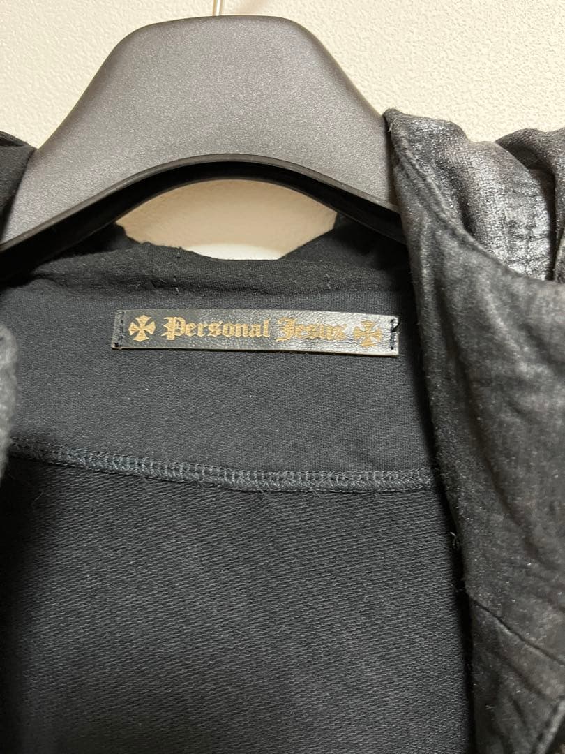 氷室京介 Silver Effect Hoodie Mサイズ