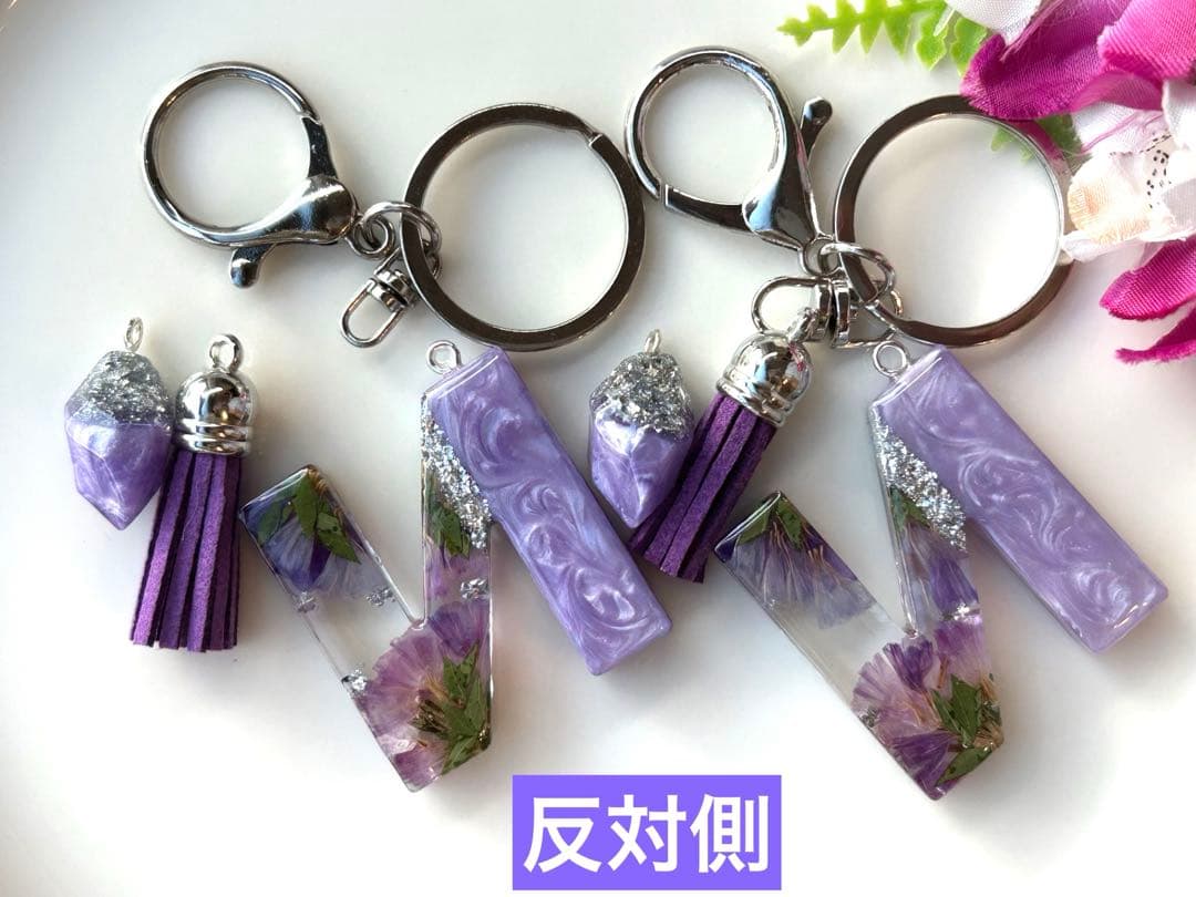 のん。　Nイニシャルキーホルダー　ハンドメイド　10点