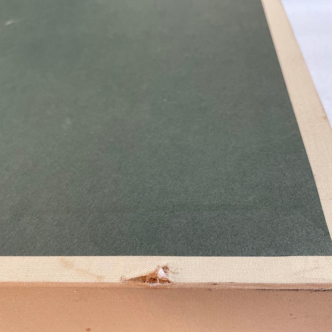 油彩画 橋の風景 ゴールドフレーム Ari 1994 山本亜稀　QW4395