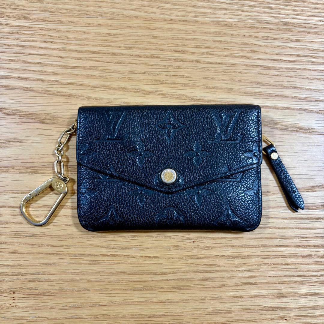 LOUIS VUITTON アンプラント　ポシェットクレ　ノワール　ルイヴィトン
