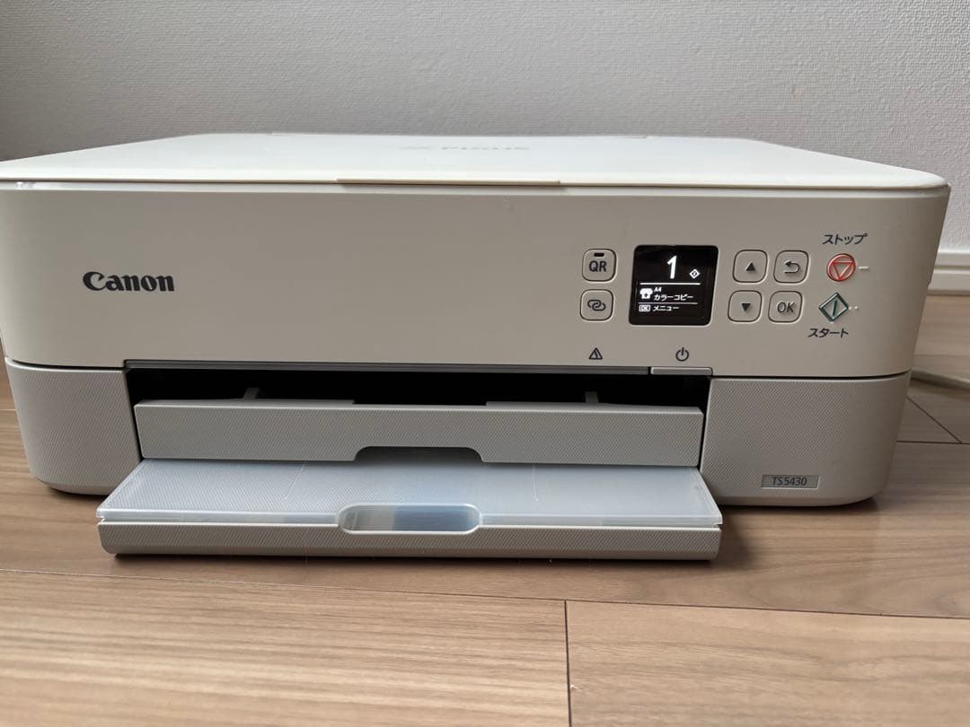 【美品】Canon　PIXUS（ピクサス）TS5430 ホワイト