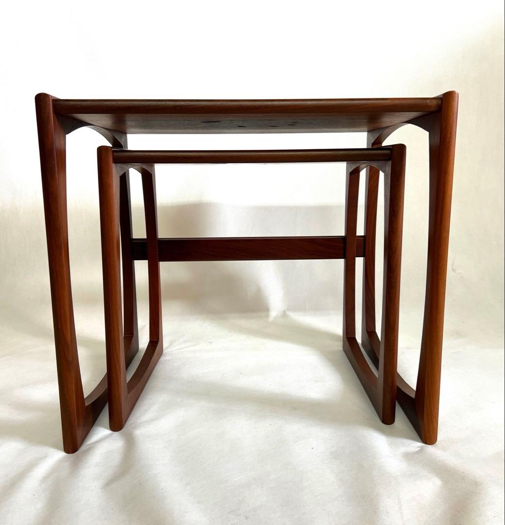 チーク材・ネストテーブル・G-PLAN・イギリスアンティーク・送料込み