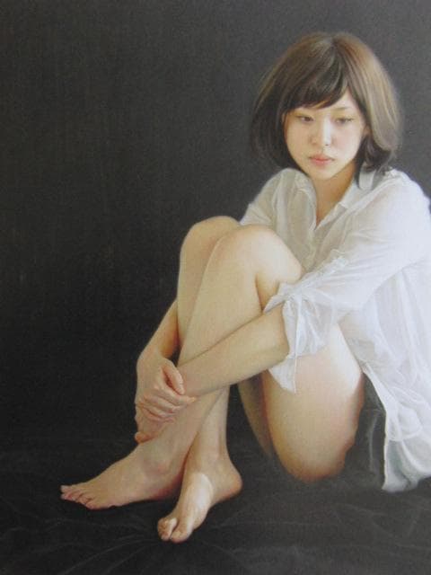 加藤裕生、【孤独が二つ】、希少な額装用画集より、新品額装付、状態良好、送料込み