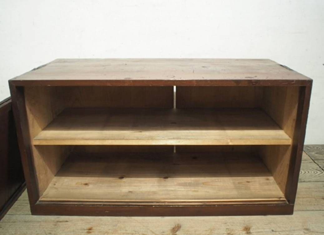 1079 アンティーク　収納棚　飾り棚　和箪笥　サイドボード　テレビ台　レトロ