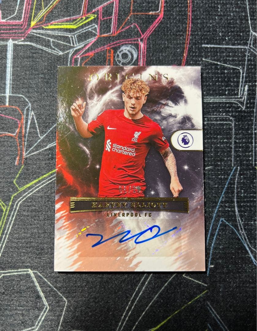 Panini Harvey Elliott サインカード /10