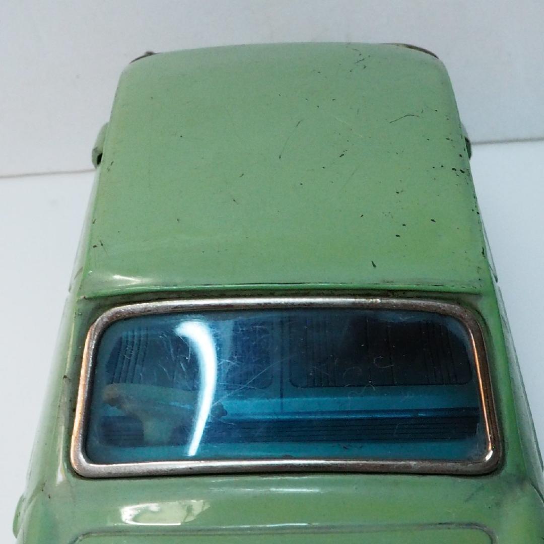 萬代屋【三菱コルト デラックス黄緑ミラー欠ホイル1個交換】フリクション ブリキ製