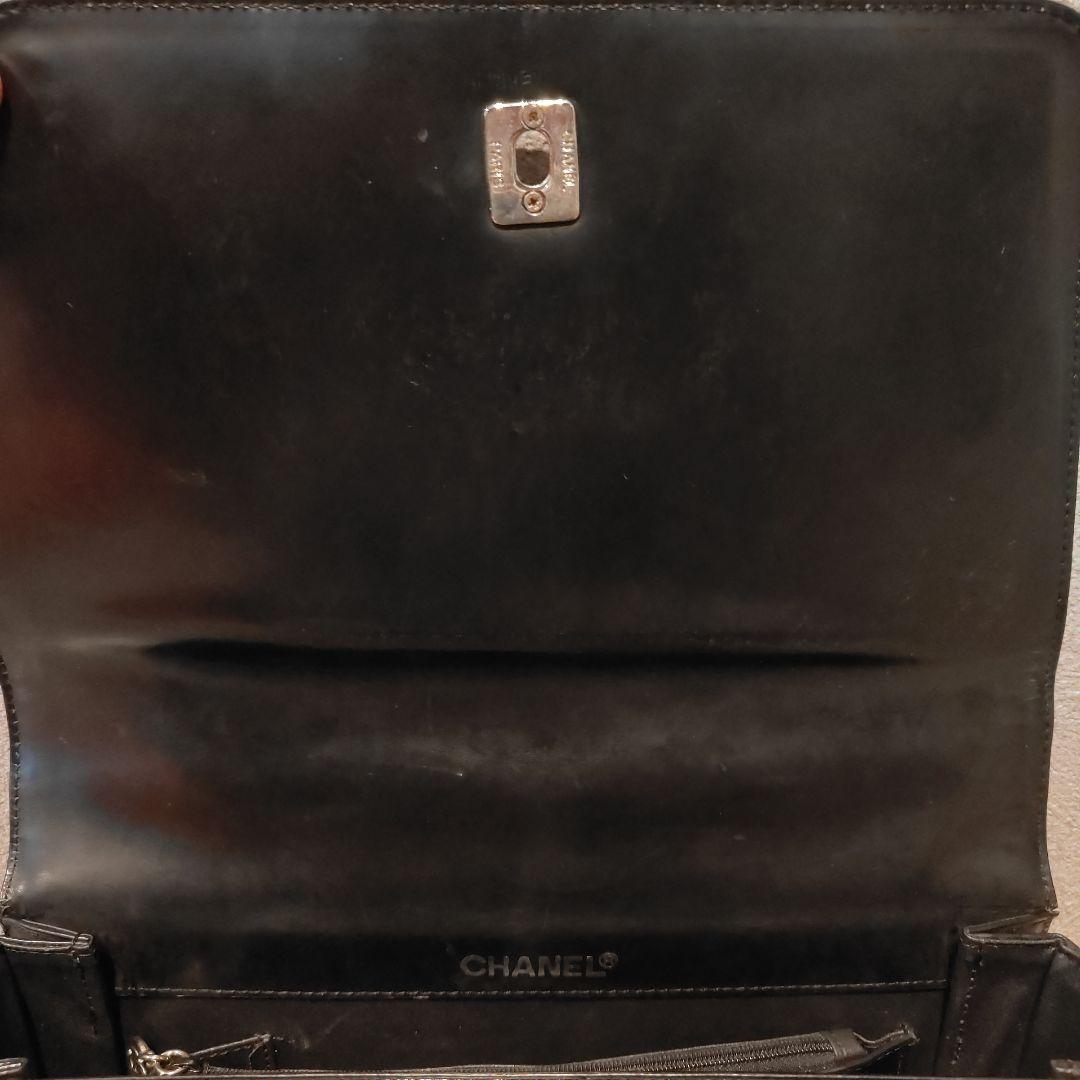 K*e様 ブラック レザー ショルダーバッグ